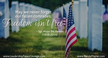 Sgt. Major Bill Paxton Quote